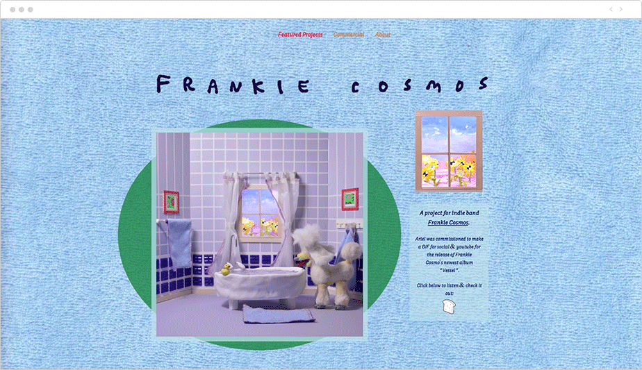 Exemplo de Site Wix com VideoBox