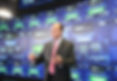 VP at NASDAQ OMX, David Wicks, delivering an official welcome message to Wix