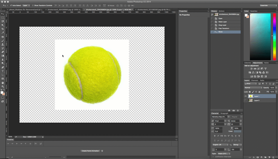 Herramienta Lasso Tool