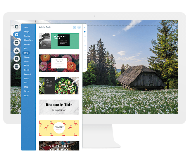 Columns in the Wix Editor