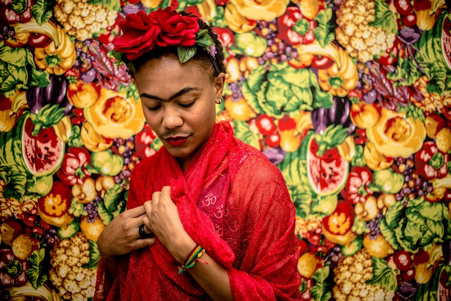 woman dressed as frida kahlo by wix photographer camila fontenele