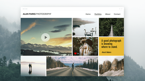 The Art of Composition: Choosing a Layout for Your Online Portfolio