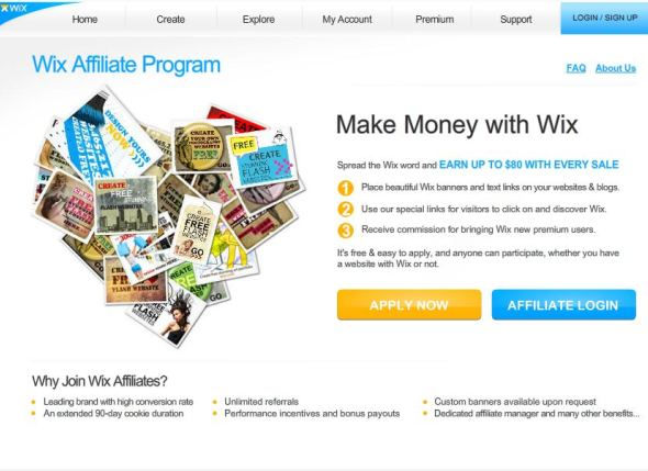 Site Owners Granted Easy Way to Make Money with Wix Affiliates Program