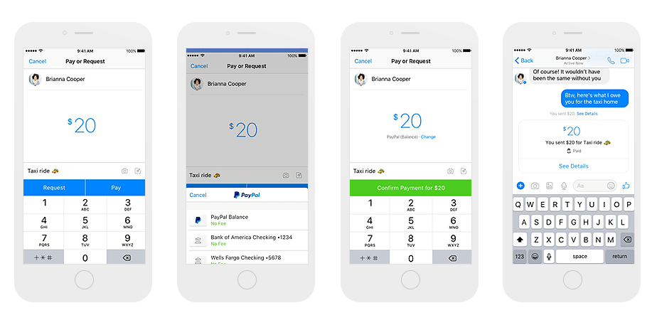 New Facebook feature: transfer money to your friends via PayPal