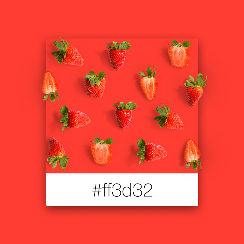 Colores que inspiran: Al rojo fresa
