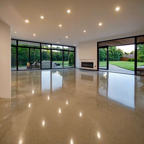 CONCRETE POLISH IN HOME IN BLYTHEWOOD HOME