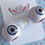Thumbnail: Glass eyechips 14mm for Blythe doll