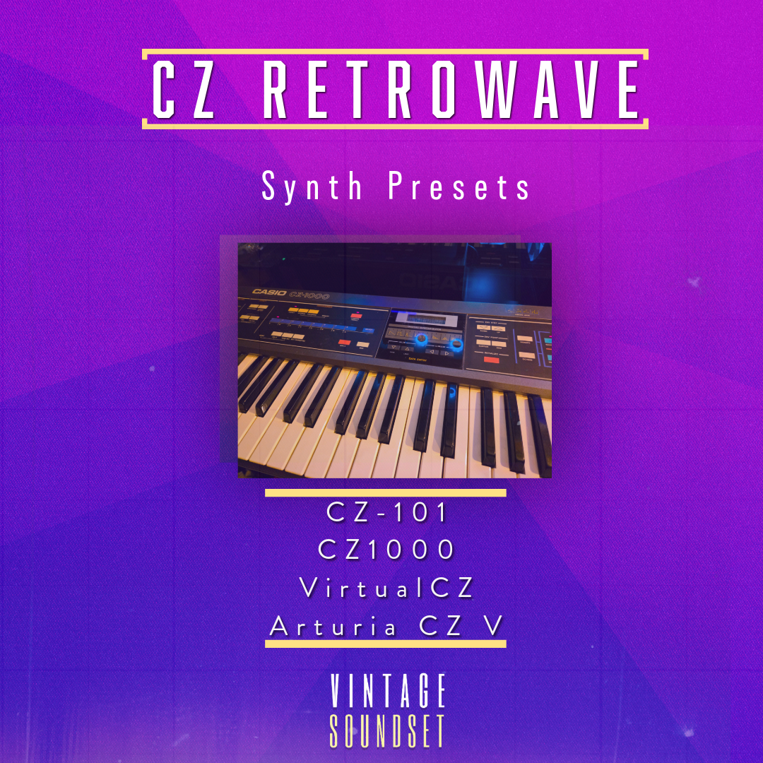 CZ RETROWAVE | Arturia CZ V, CZ-101, VirtualCZ