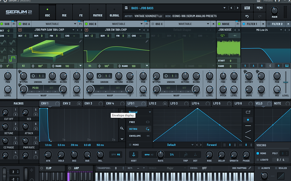 Miniature : J106 Analog Wavetables