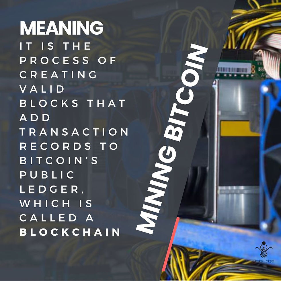 Bitcoin Mining