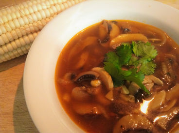 Sopa de champiñones