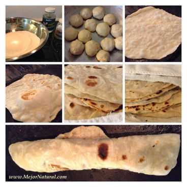 Tortillas de Harina de Trigo