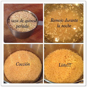 ¿Cómo cocer la quinoa perlada?