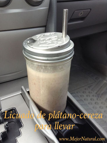 Licuado Platano / Cereza