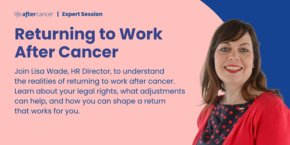 Returning to Work After Cancer