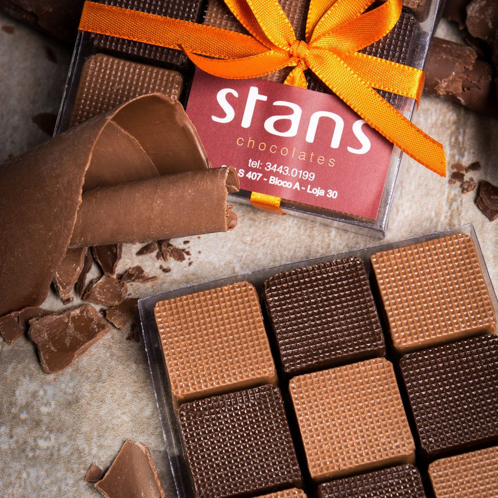 Caixa com 9 Bombons Diet de Avelã