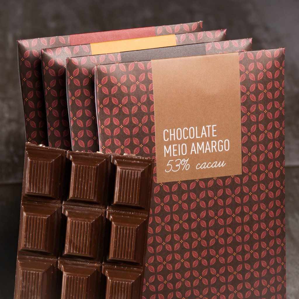 Barras de Chocolate Amargo
