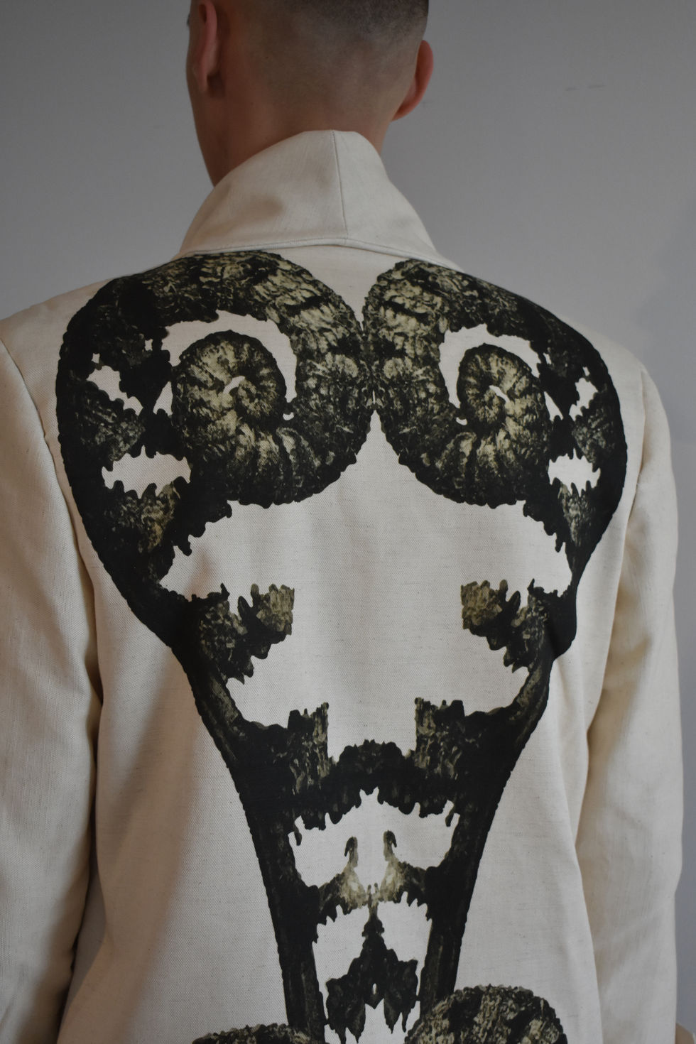 Fern Print Trenchcoat