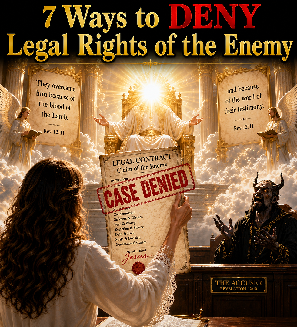 7 Ways to DENY Legal Rights of the Enemy