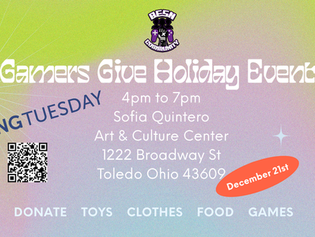 BESN X Community Presents Gamers Give