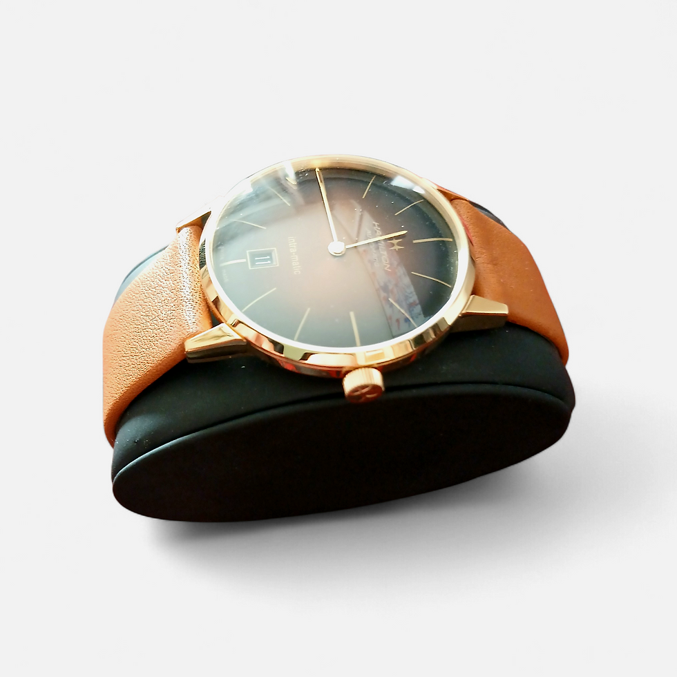 Miniatura: Hamilton Intra-Matic Automatic Date vista laterale