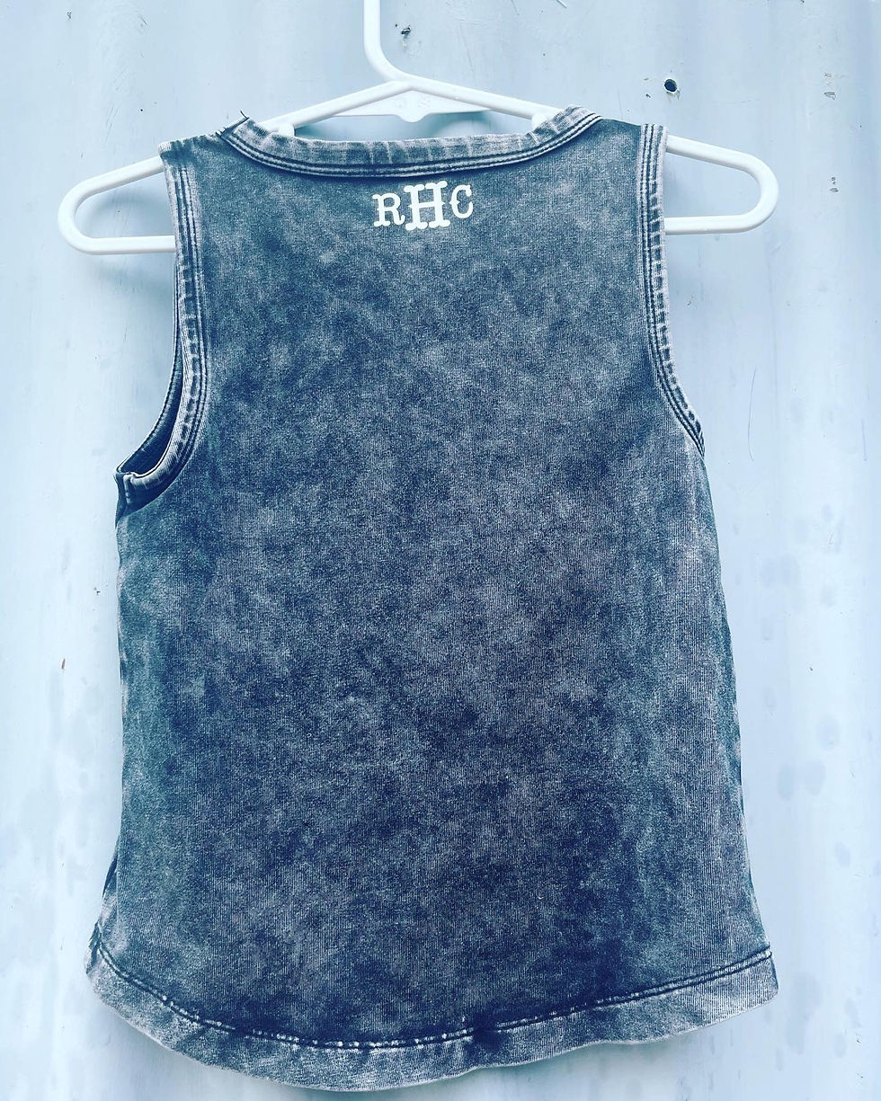 Thumbnail: Crawl Walk Braaaaap stone wash muscle Tee.