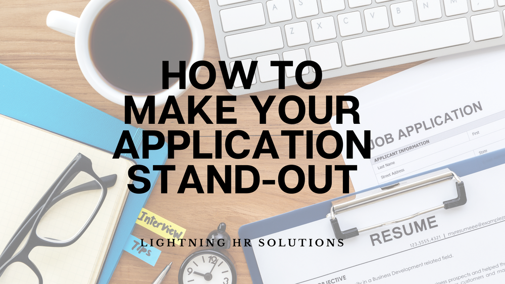 How To Make Your Application Stand Out How To Make Your Application Stand Out