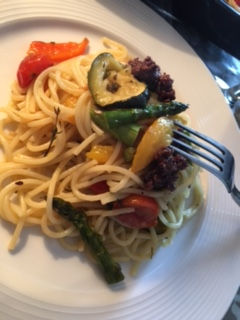 Vegetarische spaghetti