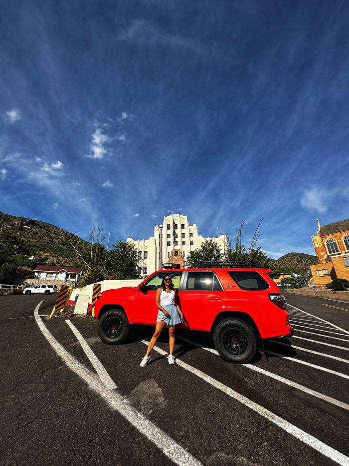 Exploring Bisbee in the Toyota 4runner