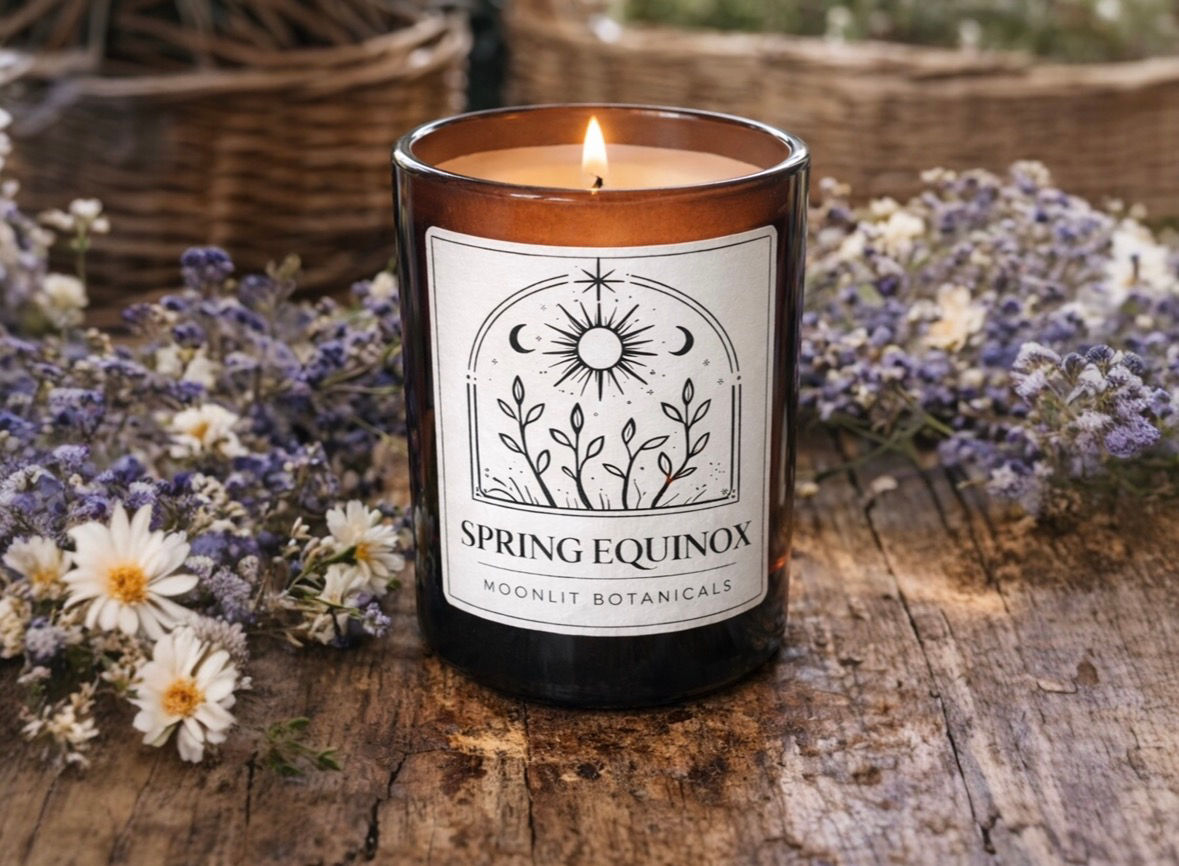 Mini Spring Equinox Candle