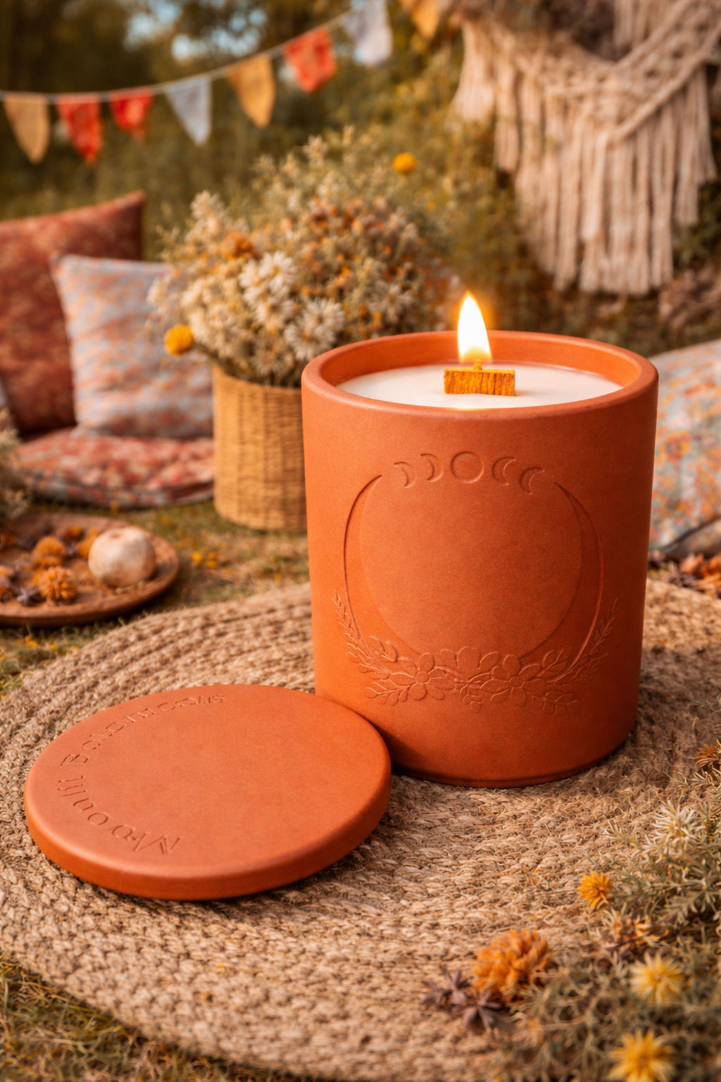 Refillable Candle Pot - Clayfire