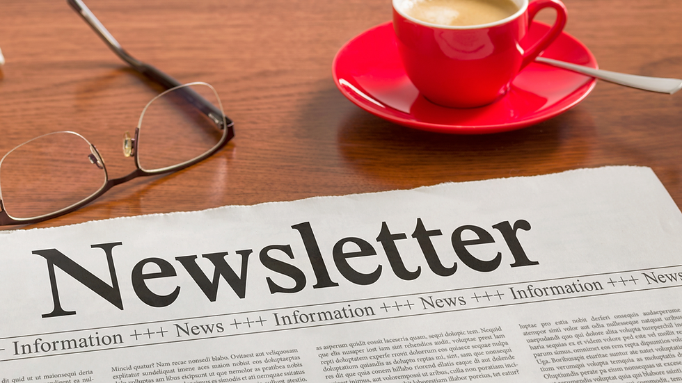 Our Newsletter - July 2021