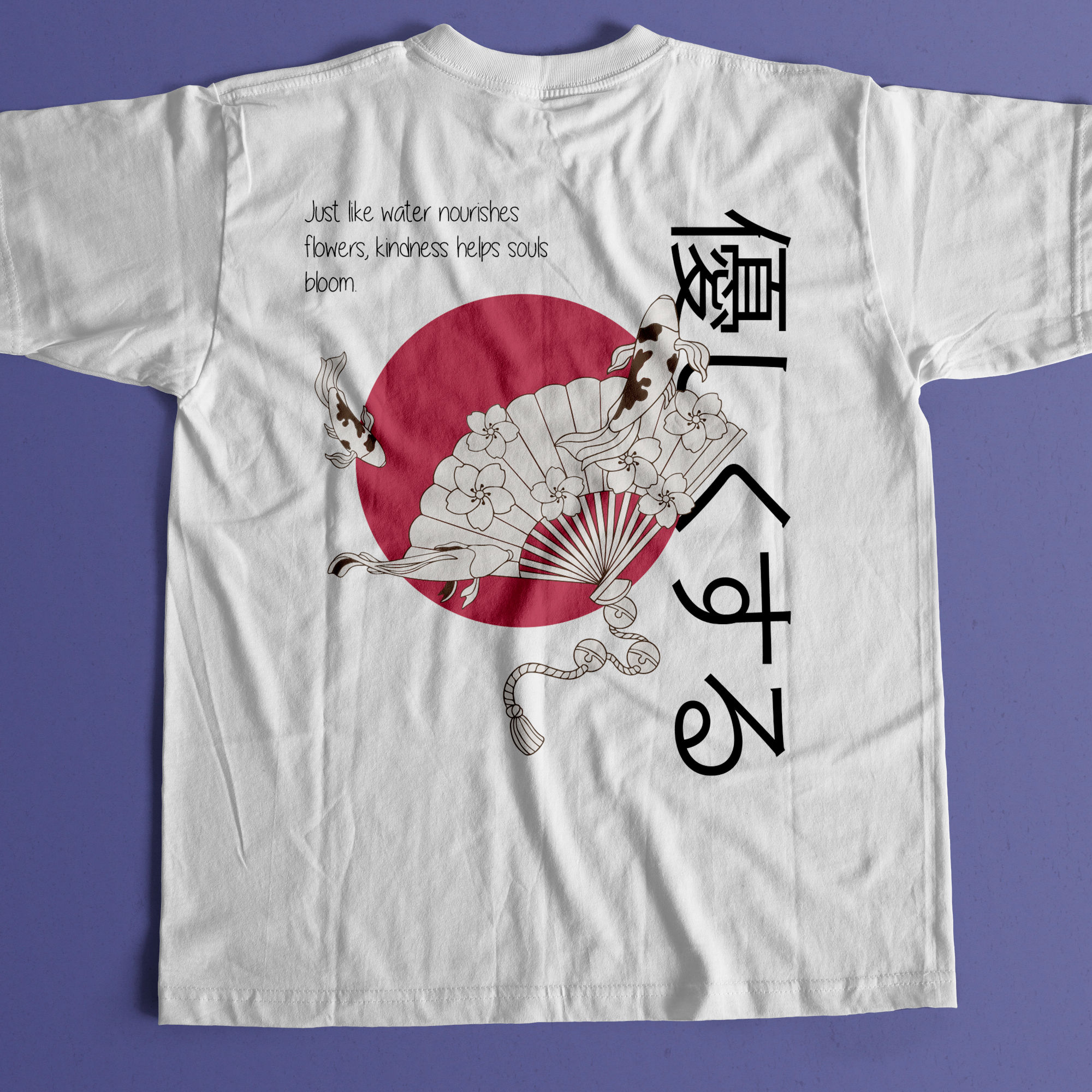 T-shirt Red Japan