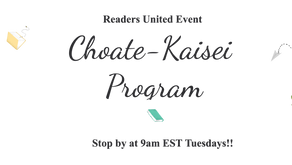Join Readers United & Kaisei Academy's Joint Meetings!!