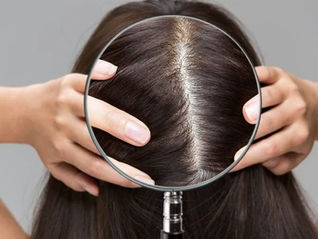 Salon Evolve Scalp Health therapy hair loss build-up hair growth head spa near me