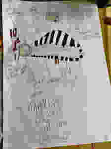 Hand-drawn image of ice cream sundae