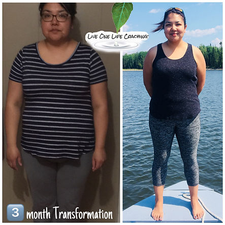 Lillianna Transformation Image - Live One Life Coaching