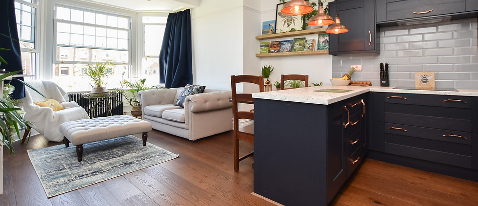 Victorina apartment, refurbishment, Bexhill, Sussex