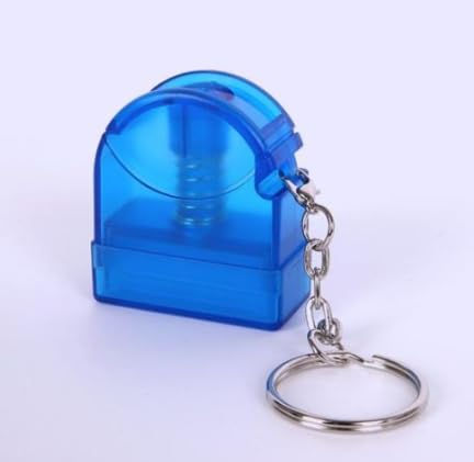 Thumbnail: Custom Keychain Stamp – Self-Inking Dura Stamp, 22 x 5 mm Print Area, Up to 2