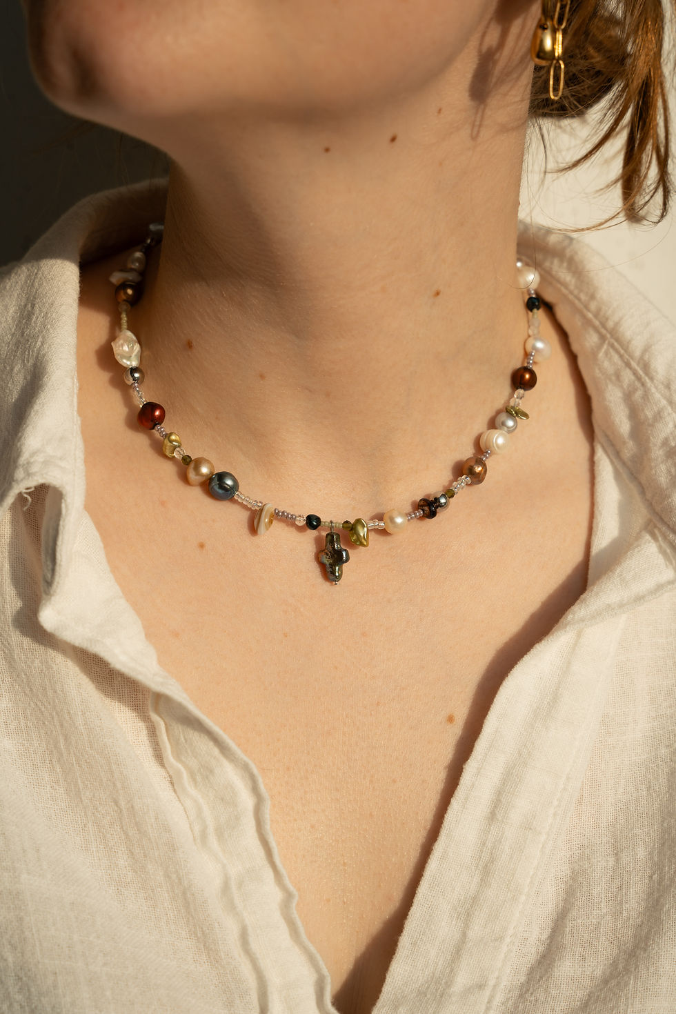 Thumbnail: the ember baroque necklace