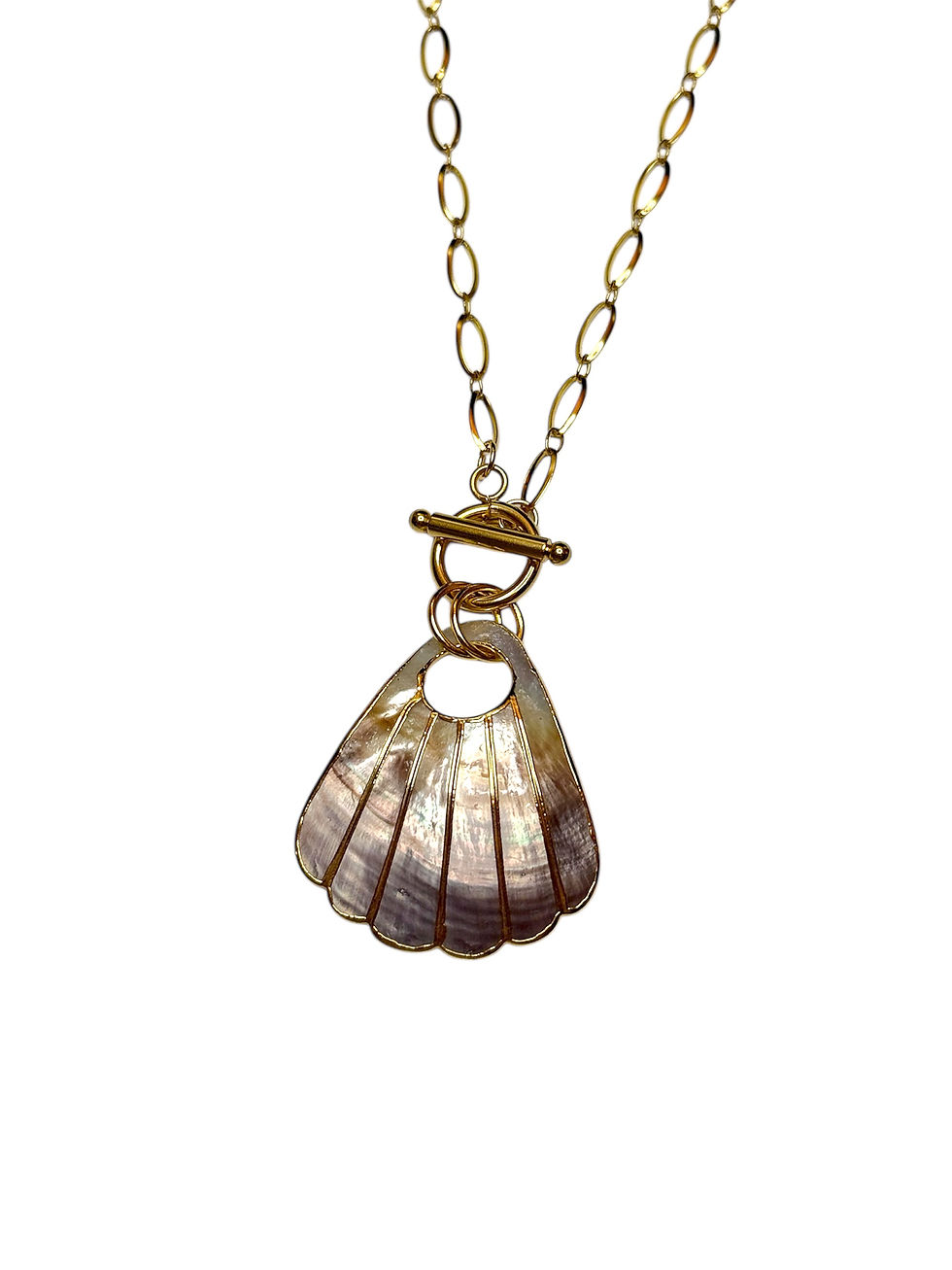 Thumbnail: the gold shell necklace