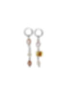 Thumbnail: colorful pearls earrings
