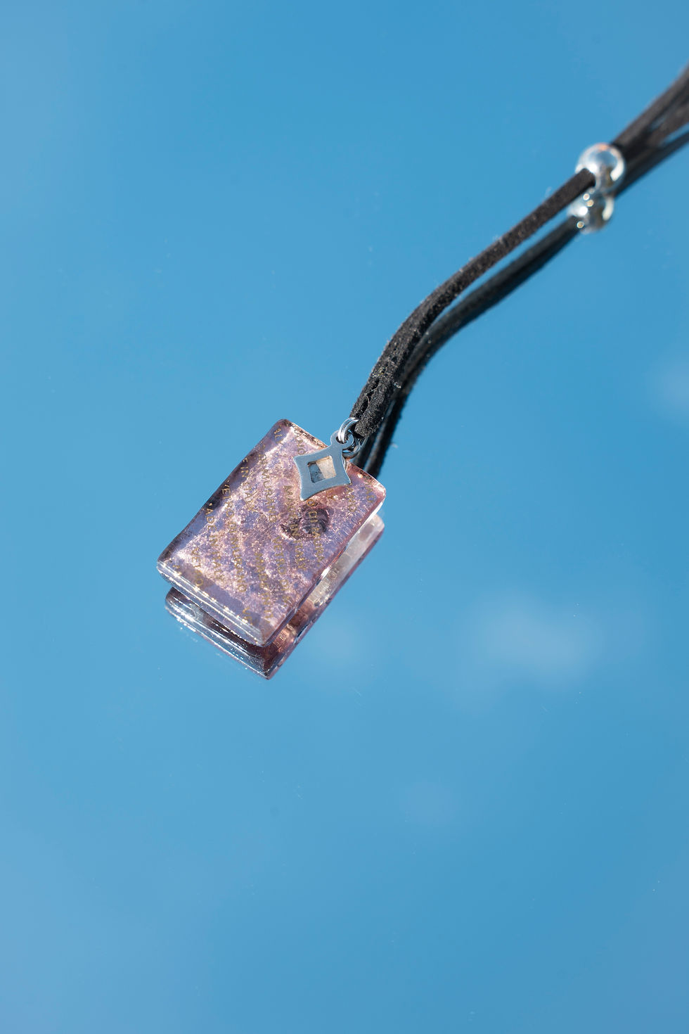 Thumbnail: vintage italian butterfly chord necklace
