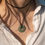 Thumbnail: the green aventurine wrap necklace