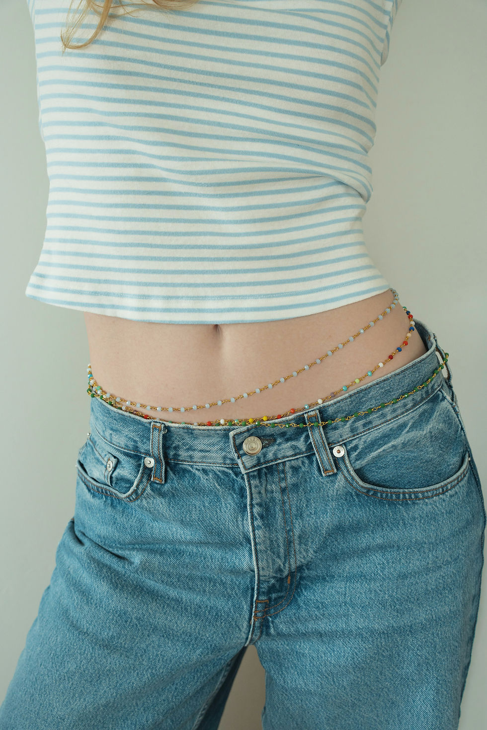 Thumbnail: beaded waist chains