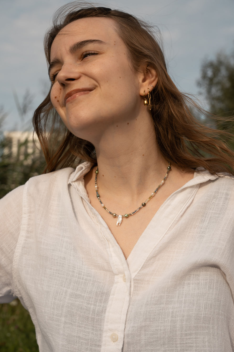 the luz baroque necklace