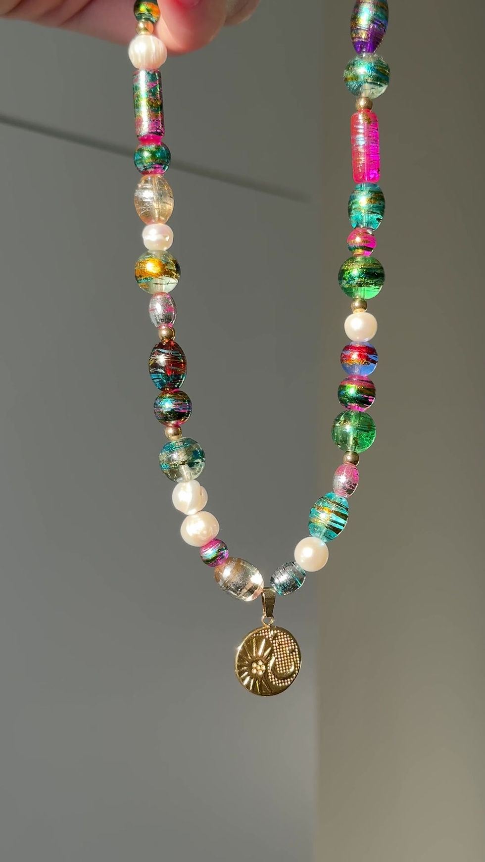 Thumbnail: the siren sunrise necklace