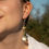 Thumbnail: the olive shell mix earrings