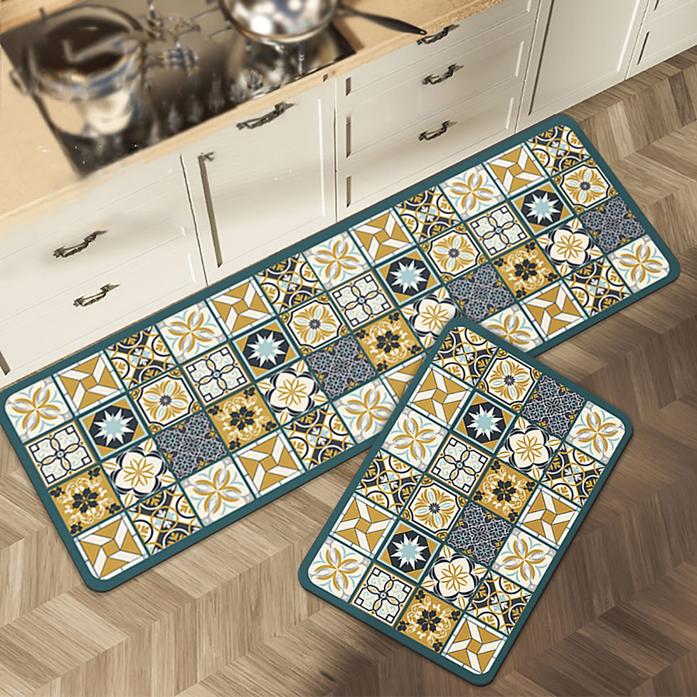 Thumbnail: Non-slip Kitchen Carpets for Living Room Long Area Rug Kitchen Floor Mat Carpet