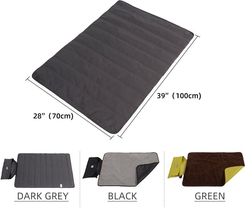 Thumbnail: Portable Dog Mat Multifunctional Waterproof Pet Outdoor Picnic Mat Used for Car 